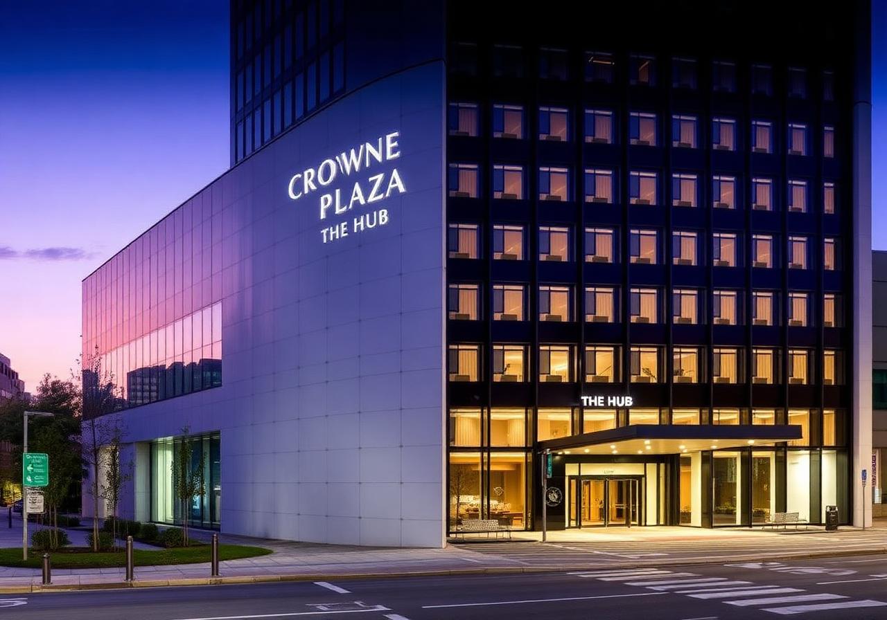 Crowne Plaza Warsaw The HUB exterior